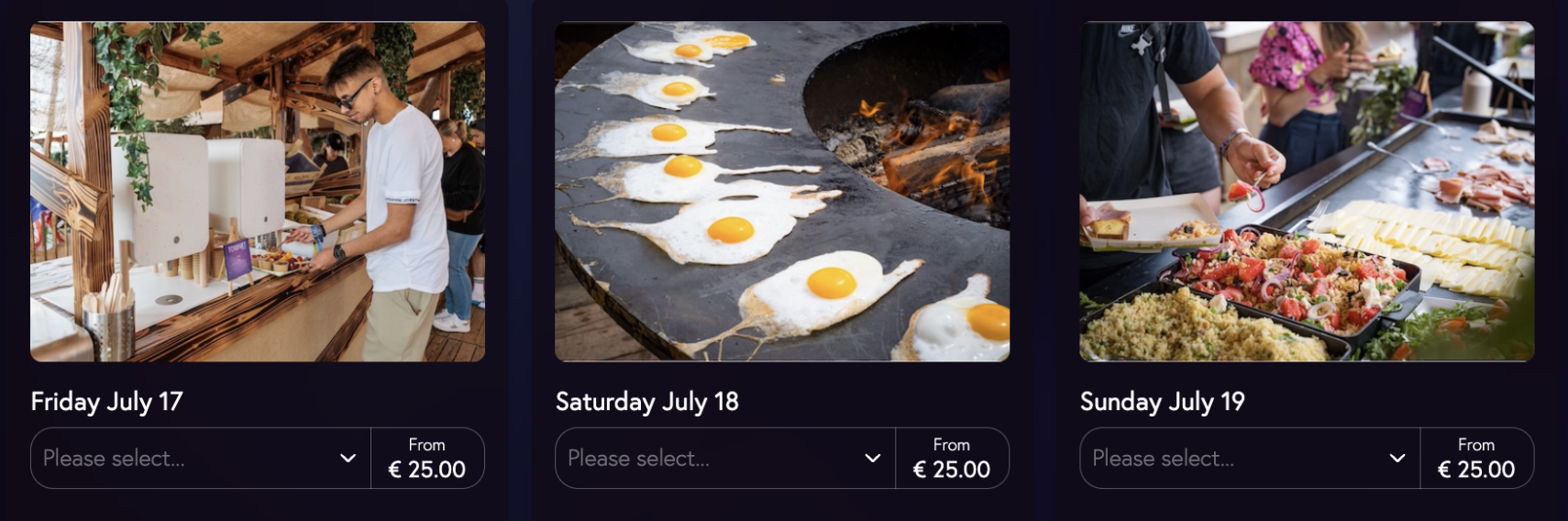 precio desayuno tomorrowland